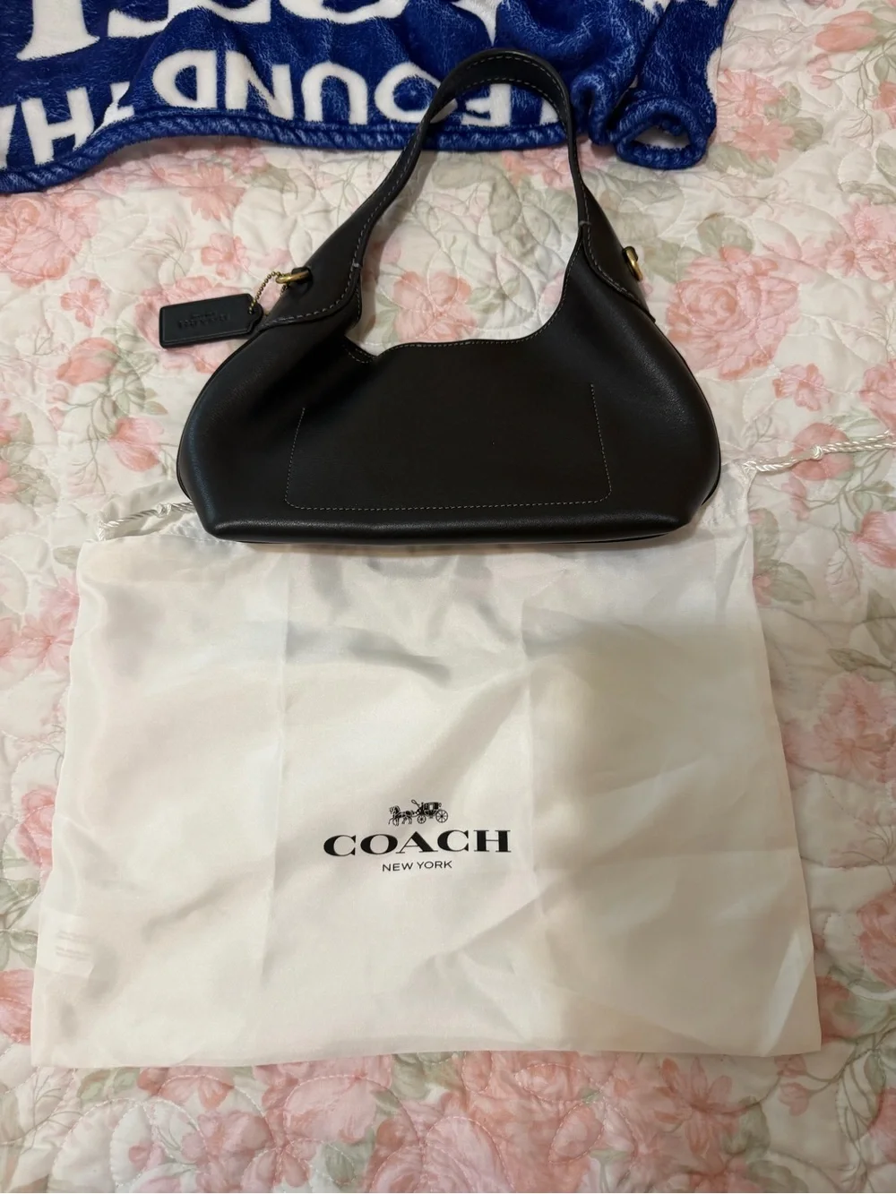 Coach sleek leather
